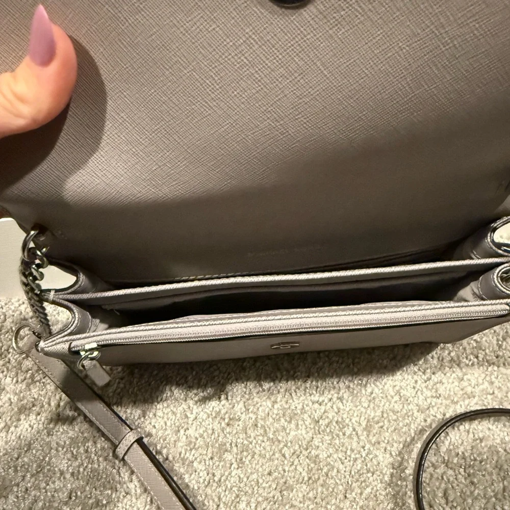 Michael Kors Charcoal Crossbody Bag - Picture 2 of 2